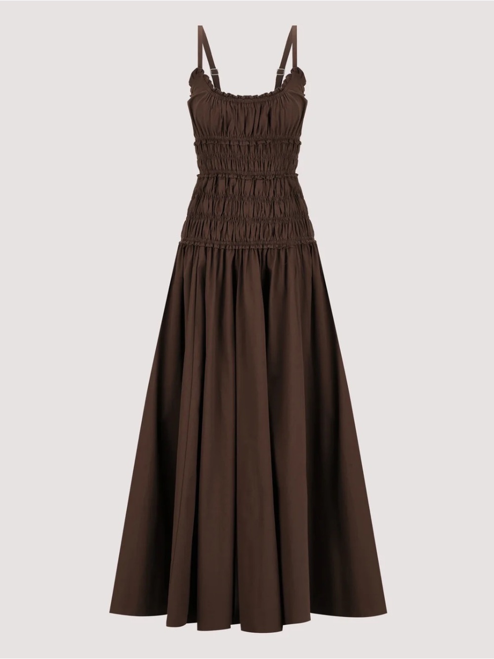 DISSH Chocolate Brown Maxi Dress